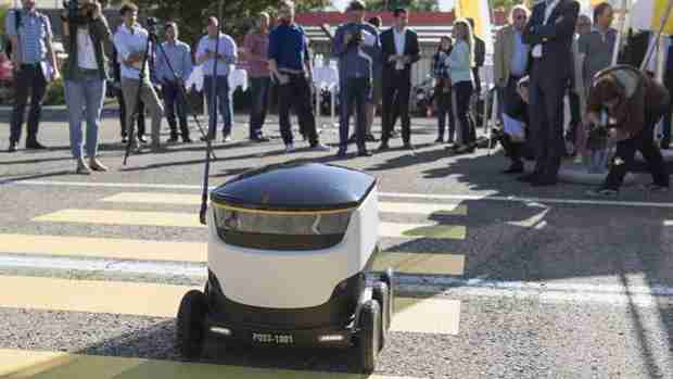 San Francisco dice «no» a los robots que reparten a domicilio