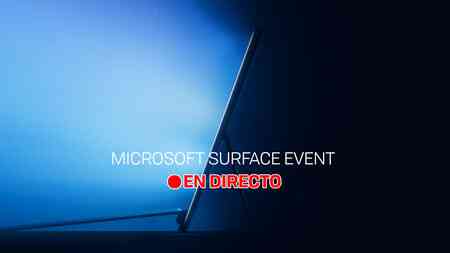 Microsoft Surface Event: sigue la presentación en directo y en vídeo con nosotros